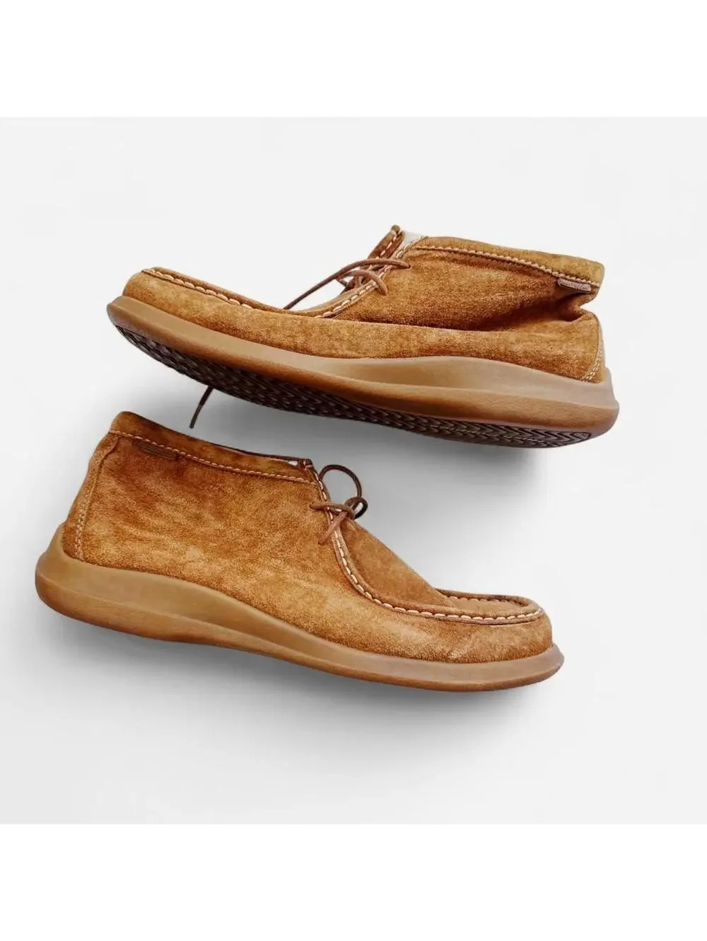 Tan Suede Hush Puppies Suede Booties